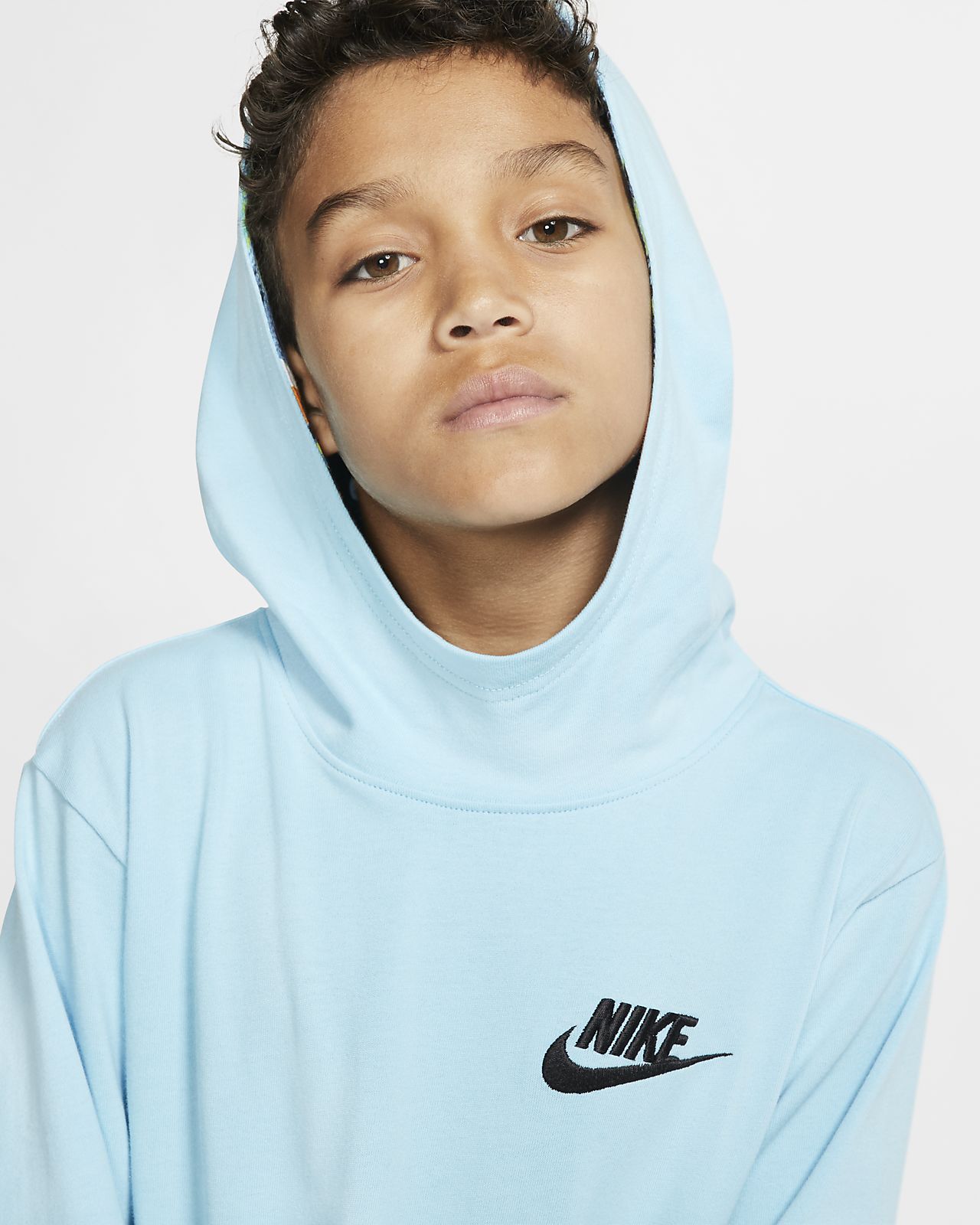 turquoise hoodie nike