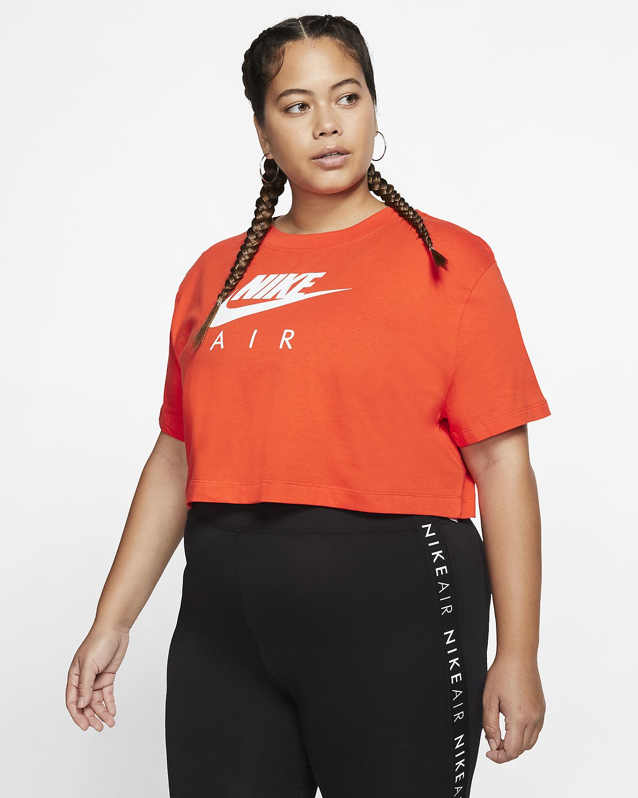 Nike Air Women's Short Sleeve Top (Plus Buy Orange Nike Nike Air Women's Short
