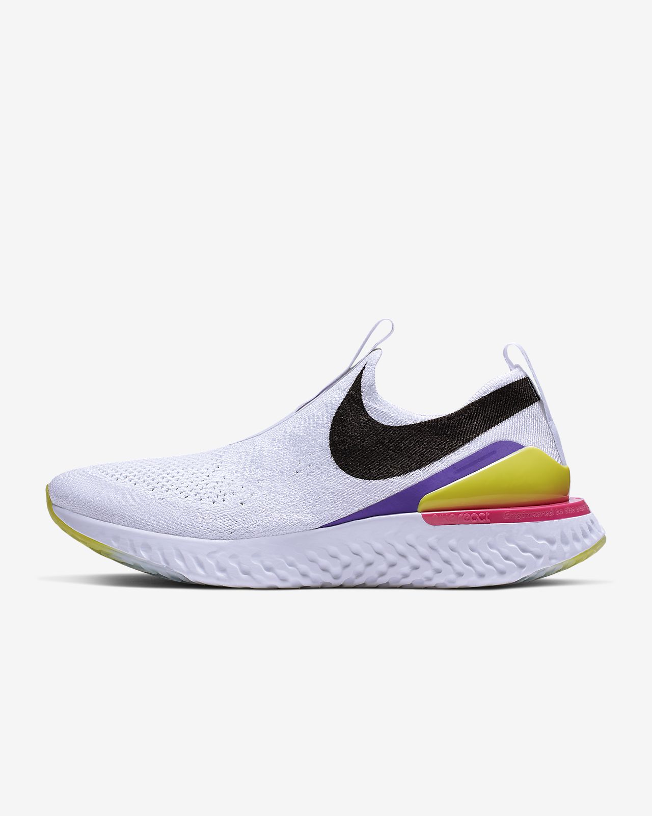 nike epic react flyknit femme violet