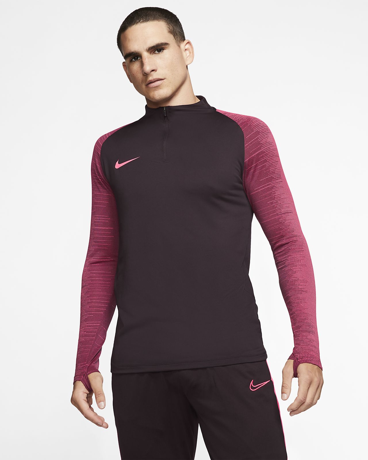 nike slim fit top