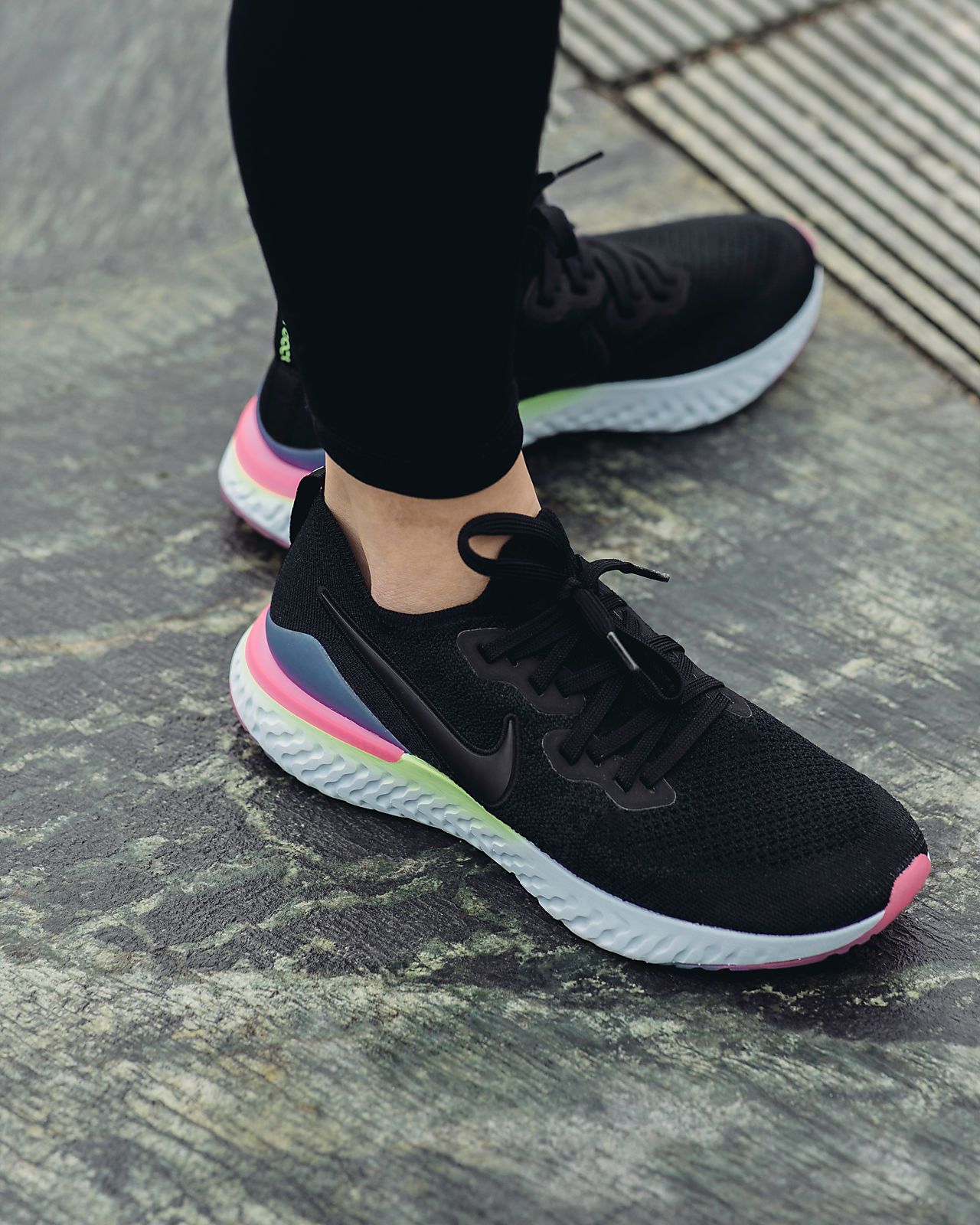 nike epic react flyknit 2 noir homme nike epic react flyknit 2 noir homme