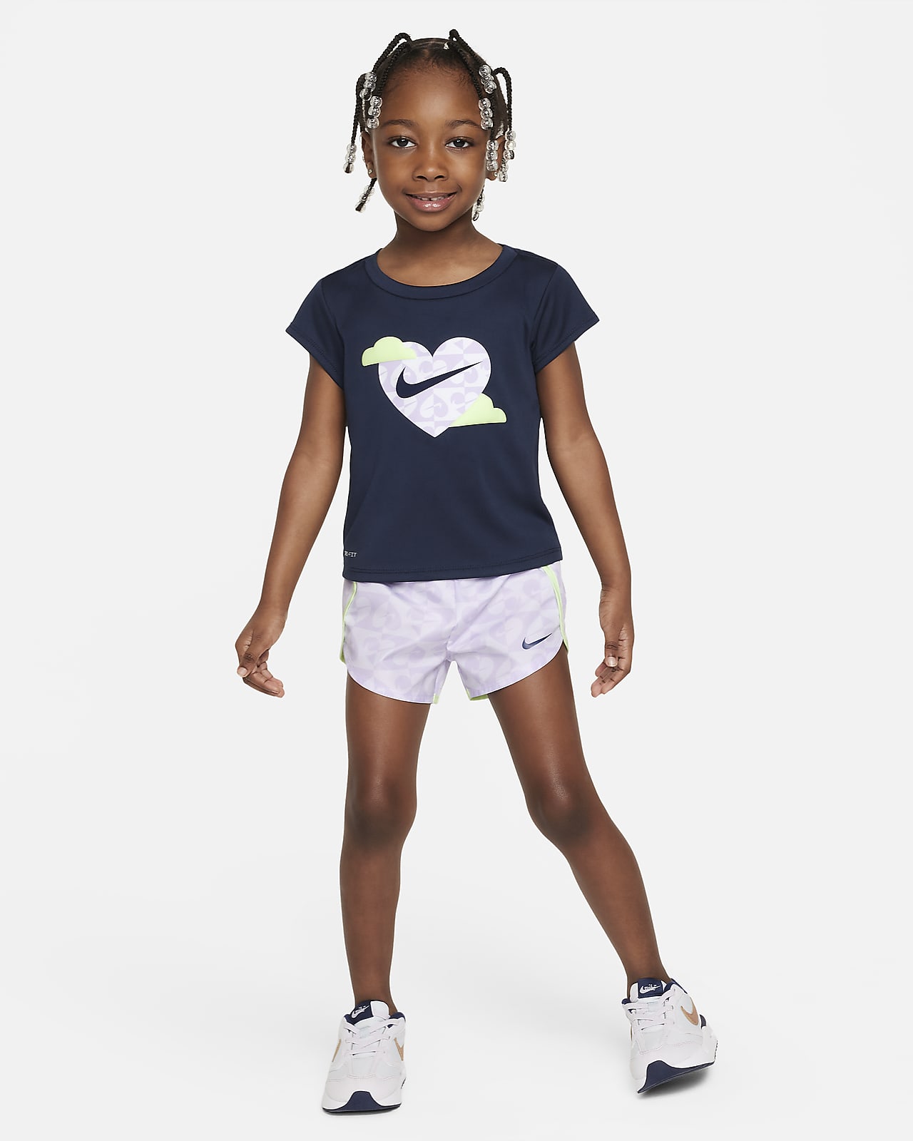 Sprinters Set Nike Sweet Swoosh Dri-FIT Sprinter Toddler 2-Piece Sprinter Set. Nike.com