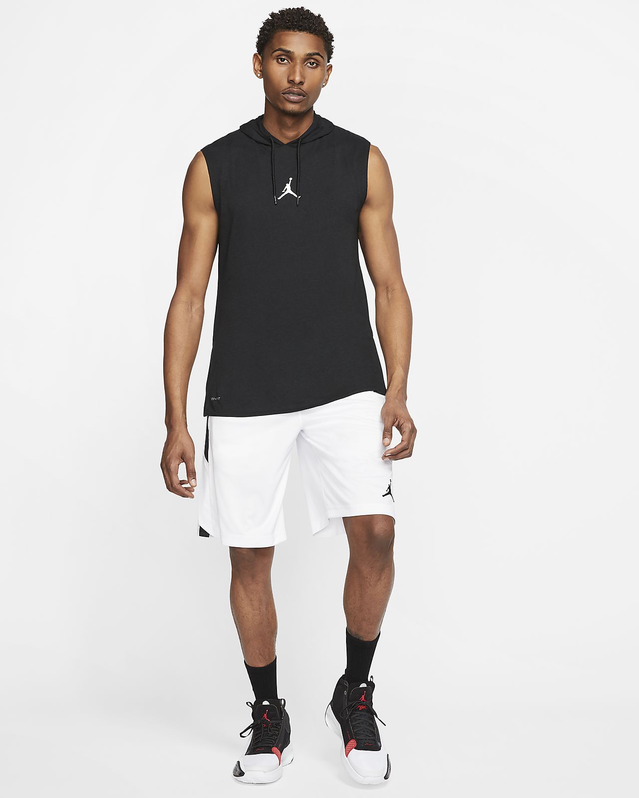 jordan 23 alpha dry sleeveless hoodie