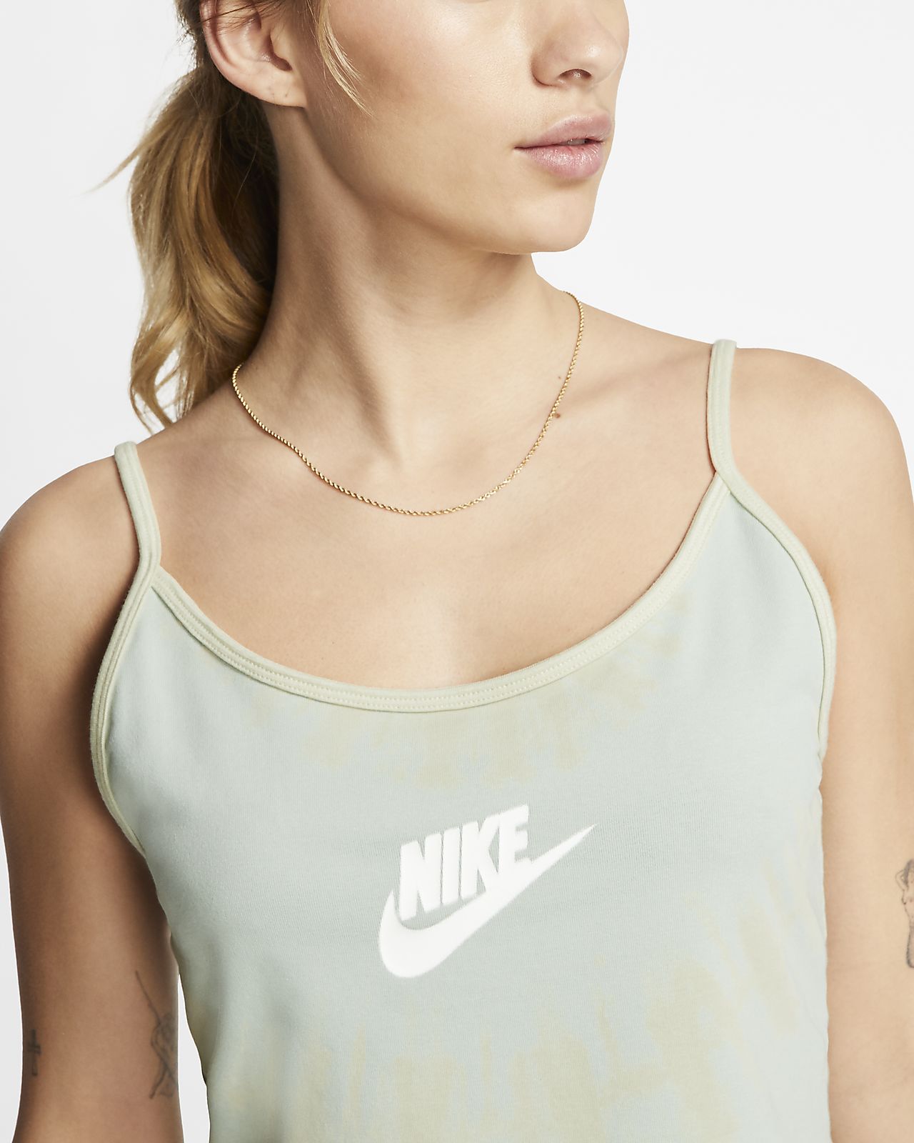 tie dye nike shirt women's