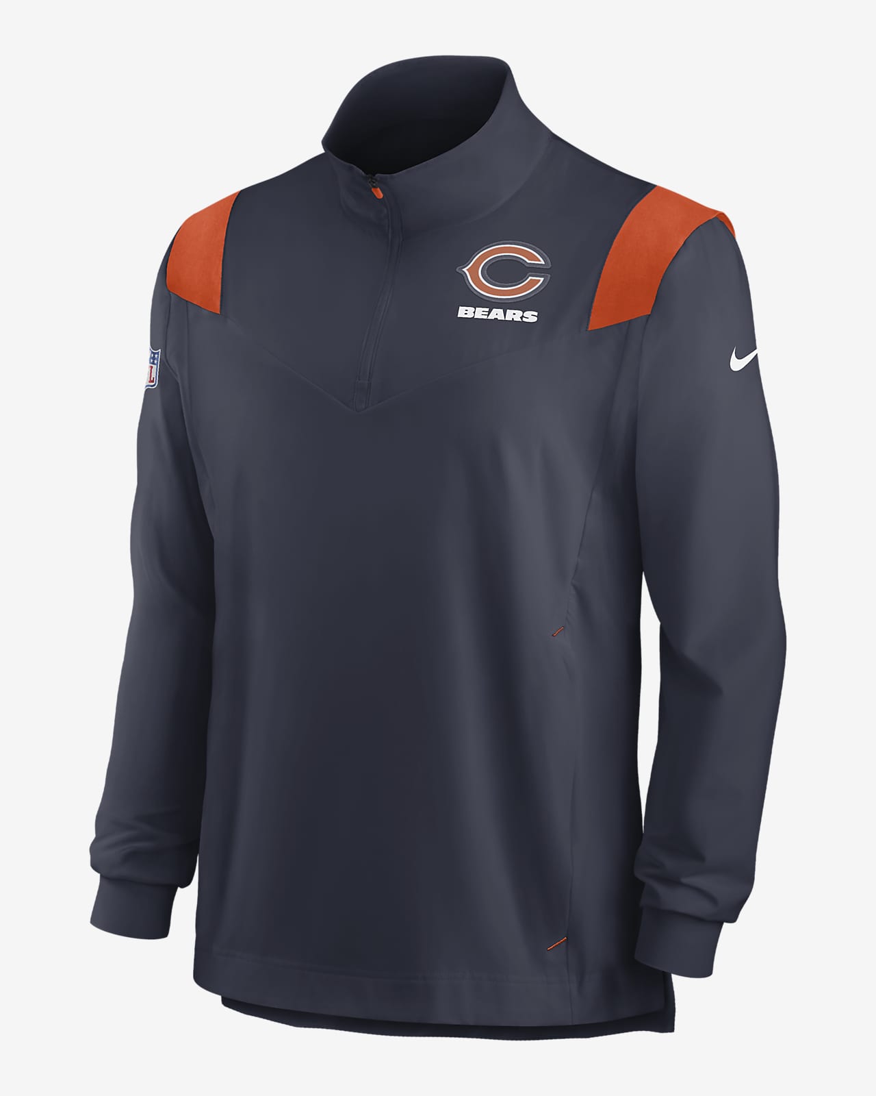 Nike Repel Coach (NFL Chicago Bears) Men's 1/4-Zip Jacket
