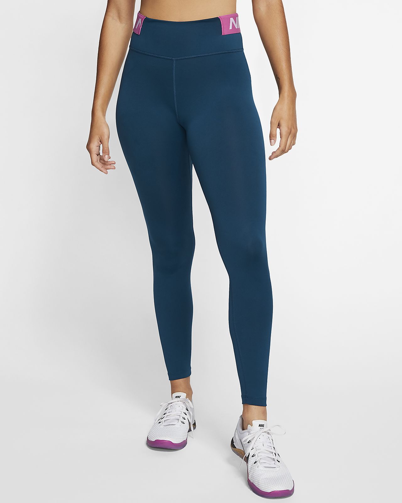 blue nike leggins