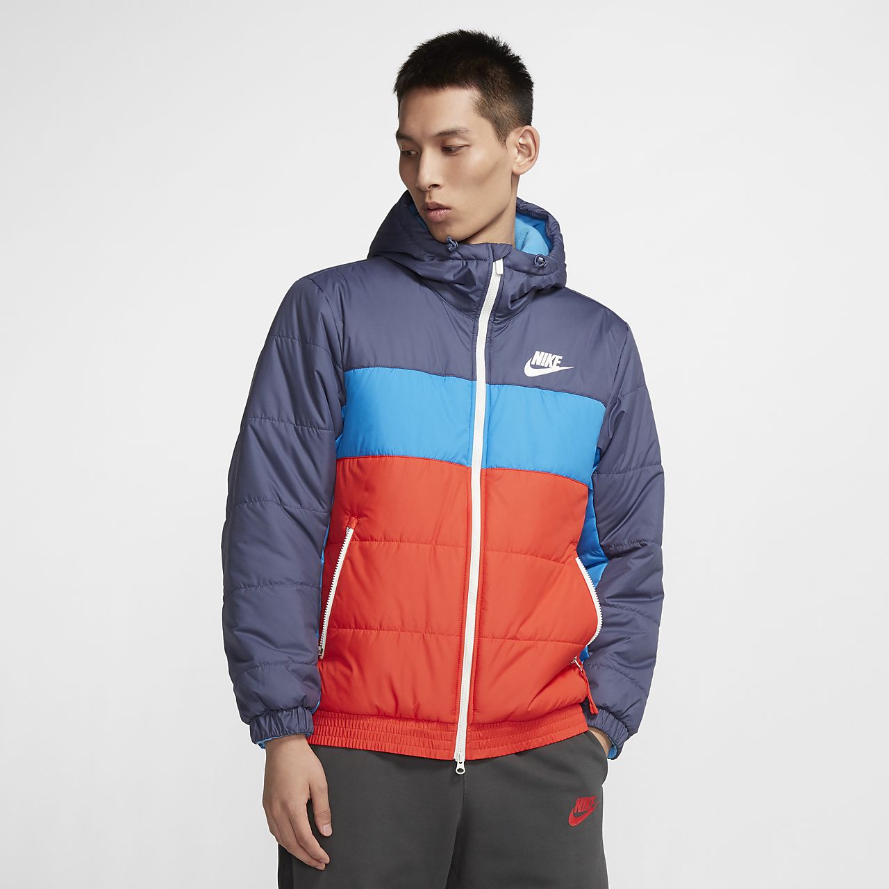 nike men's sportswear futura logo hoodie