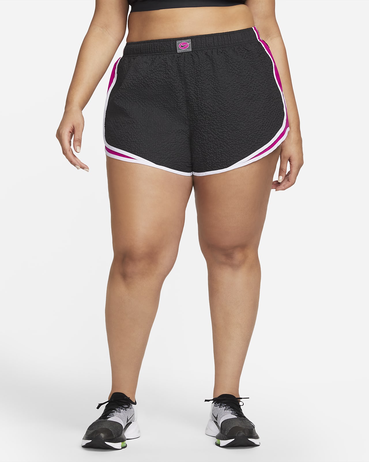 Shorts de running para mujer Nike Tempo Icon Clash (talla grande)