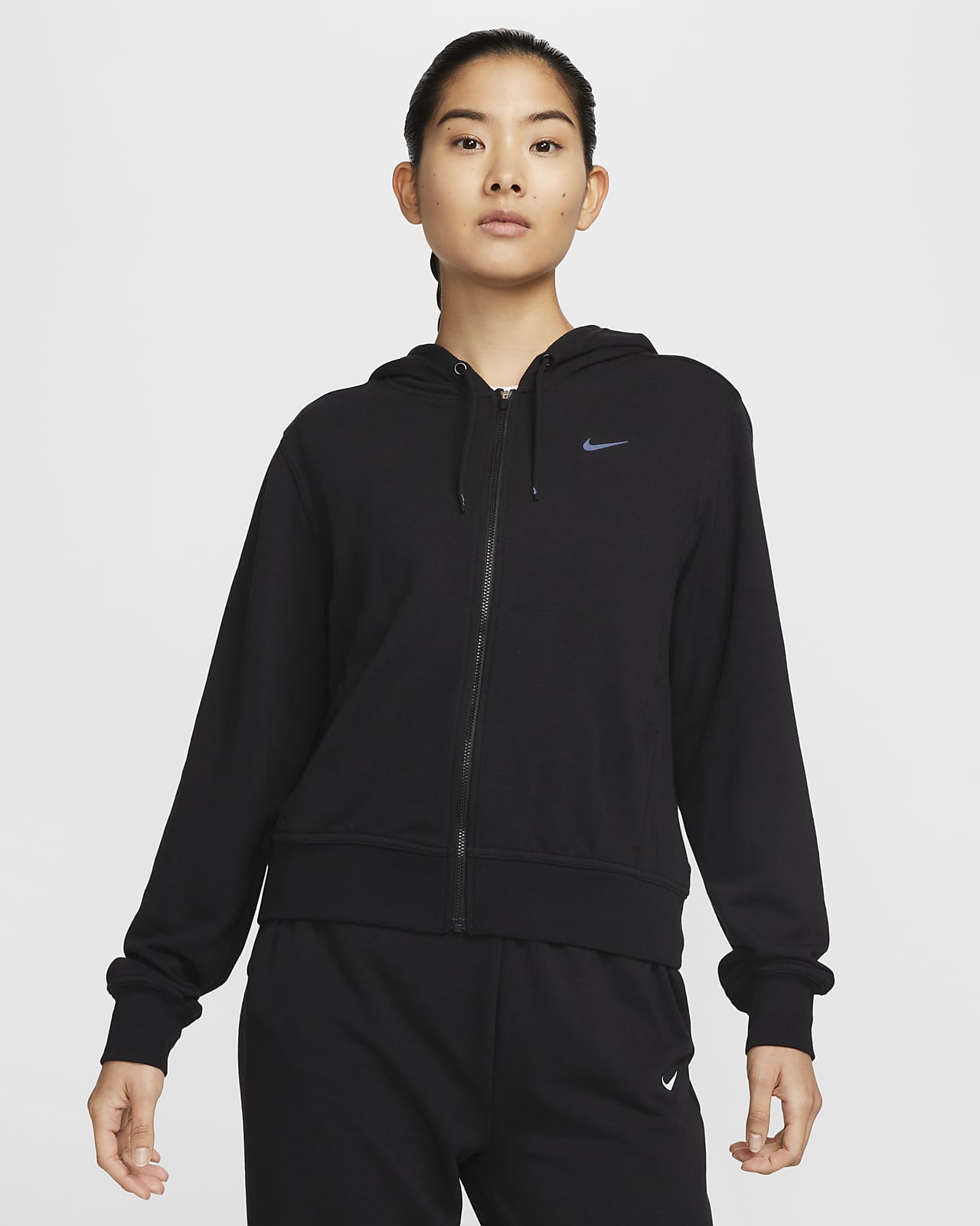 Nike Dri-FIT One Women's Full-Zip French Terry Hoodie