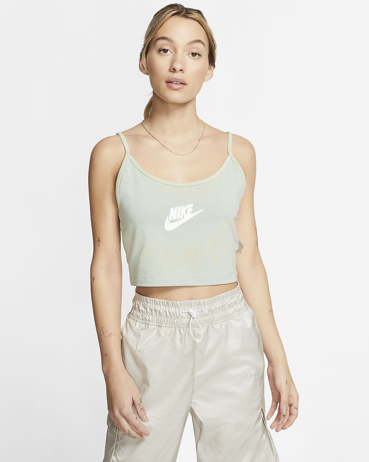 nike women's cotton tank tops