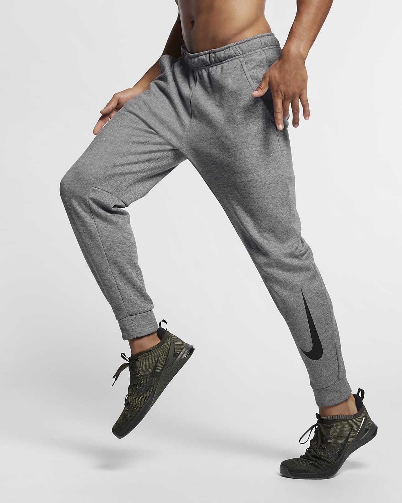 nike women's dry tapered training pants