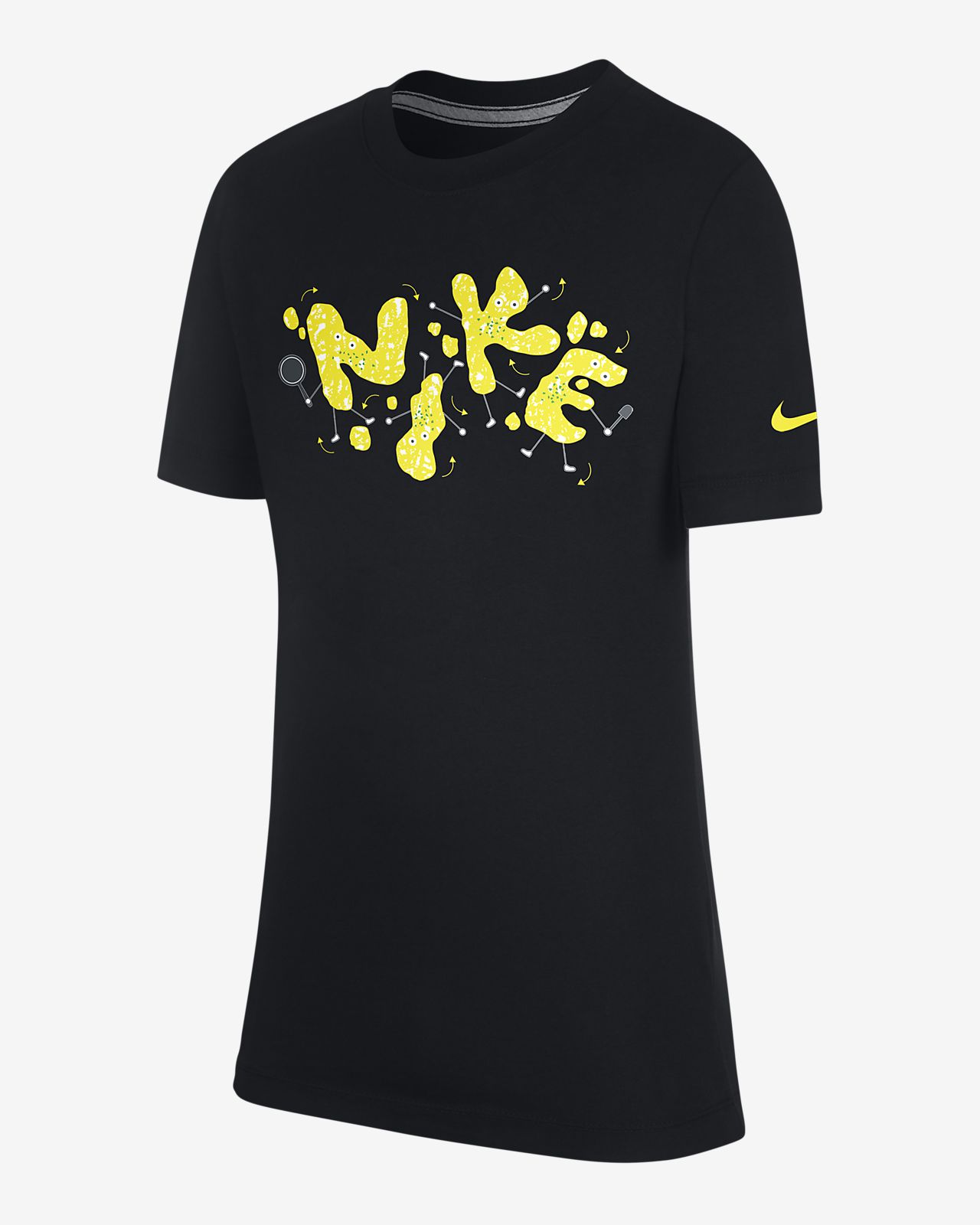 nike big logo shirt