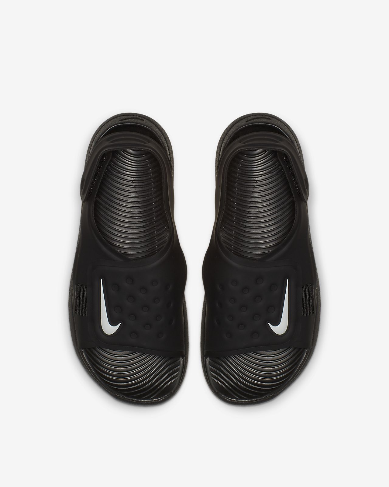 black nike sandals for toddlers