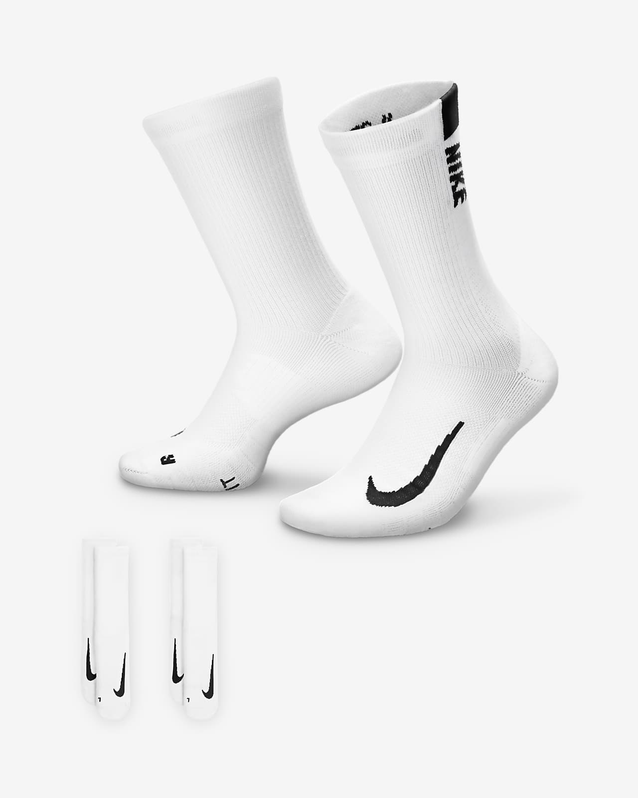 Chaussettes mi-mollet Nike Multiplier (2 paires)