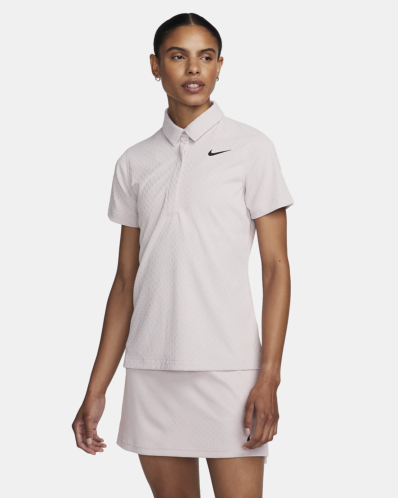 Nike Tour Dri-FIT-ADV-Kurzarm-Golf-Poloshirt für Damen