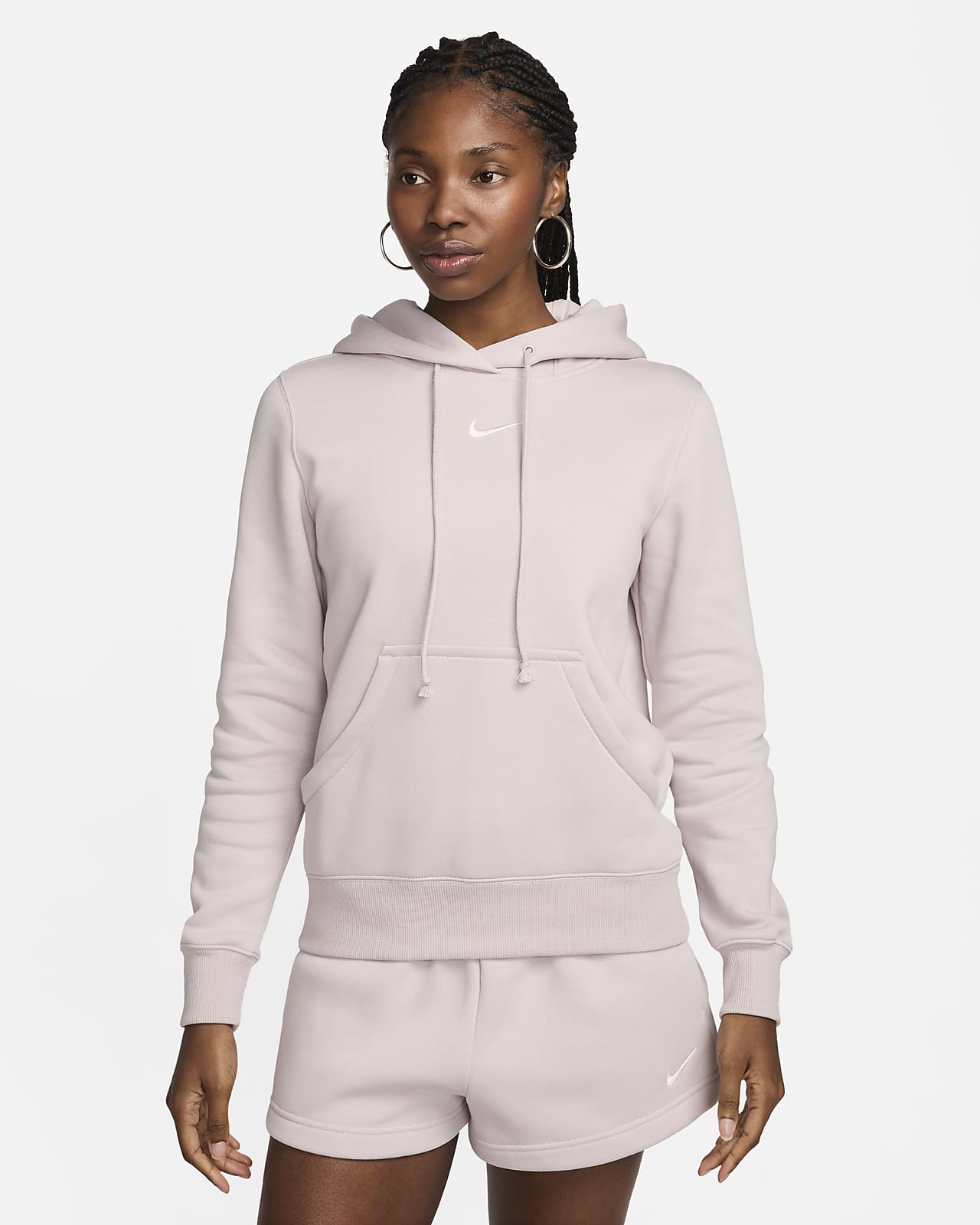 Hoodie pullover Nike Sportswear Phoenix Fleece para mulher