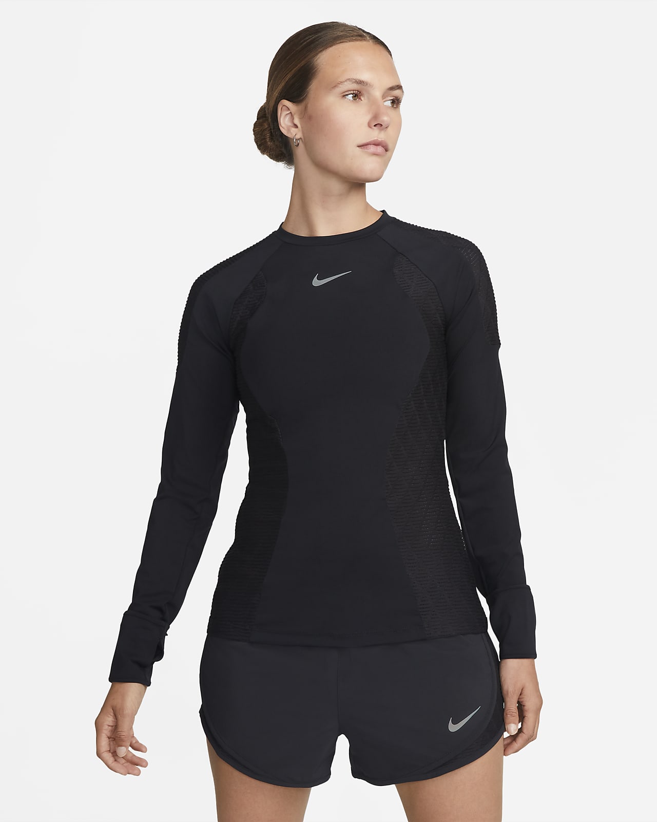Haut de running à manches longues Nike Dri-FIT ADV Run Division pour femme