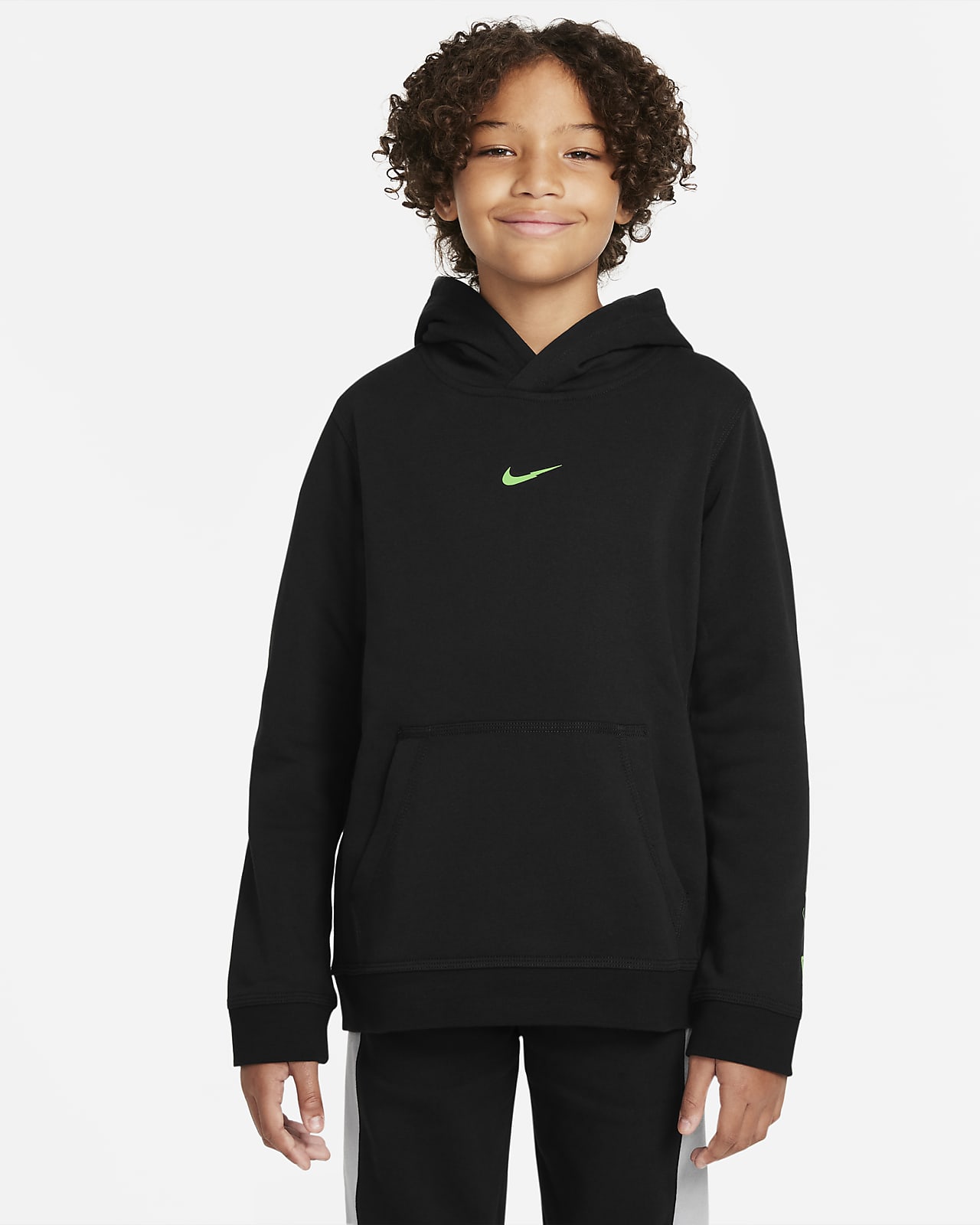 Nike Sportswear Older Kids' (Boys') Fleece Pullover Hoodie