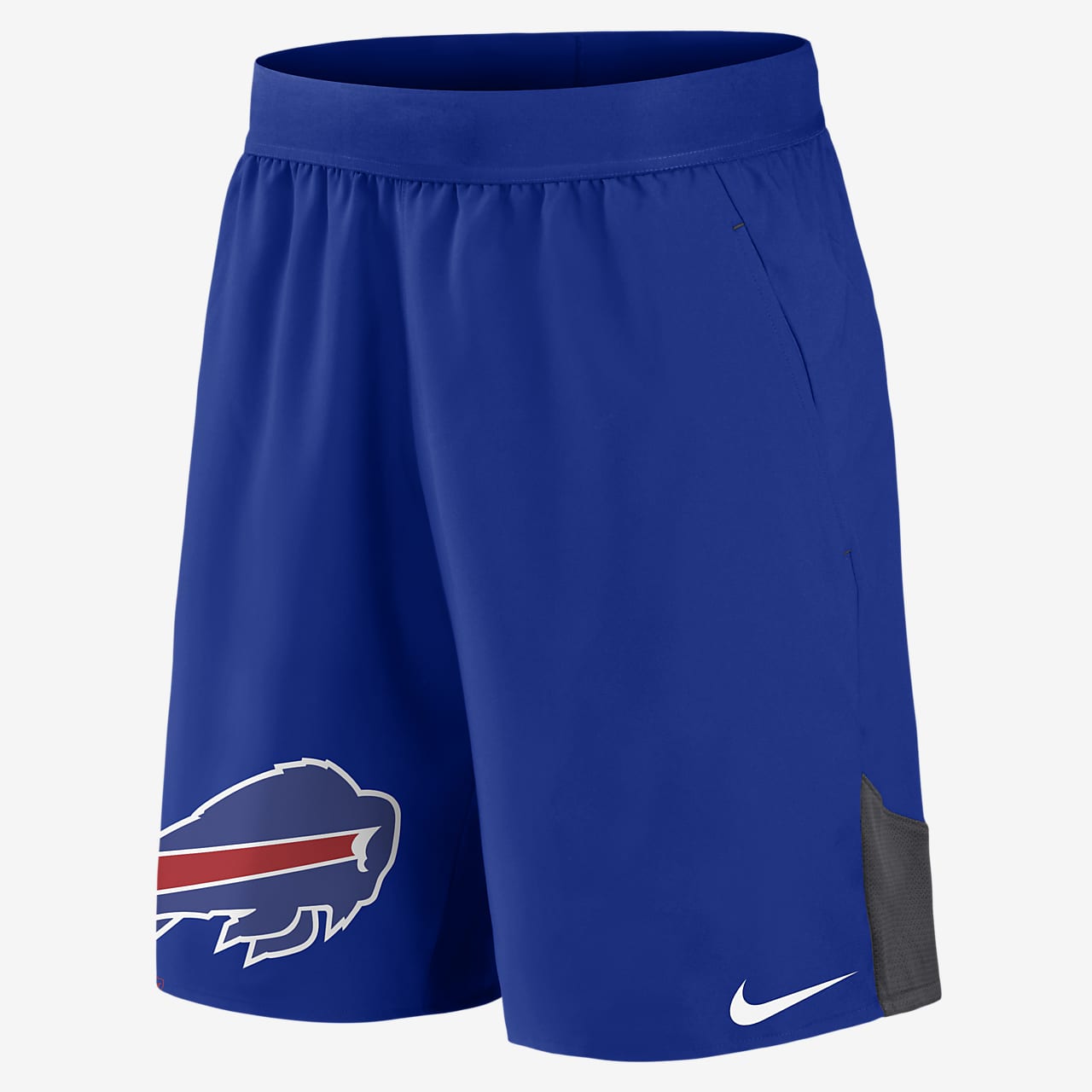 Nike Youth Buffalo Bills Sideline Velocity T-Shirt - Royal - L Each