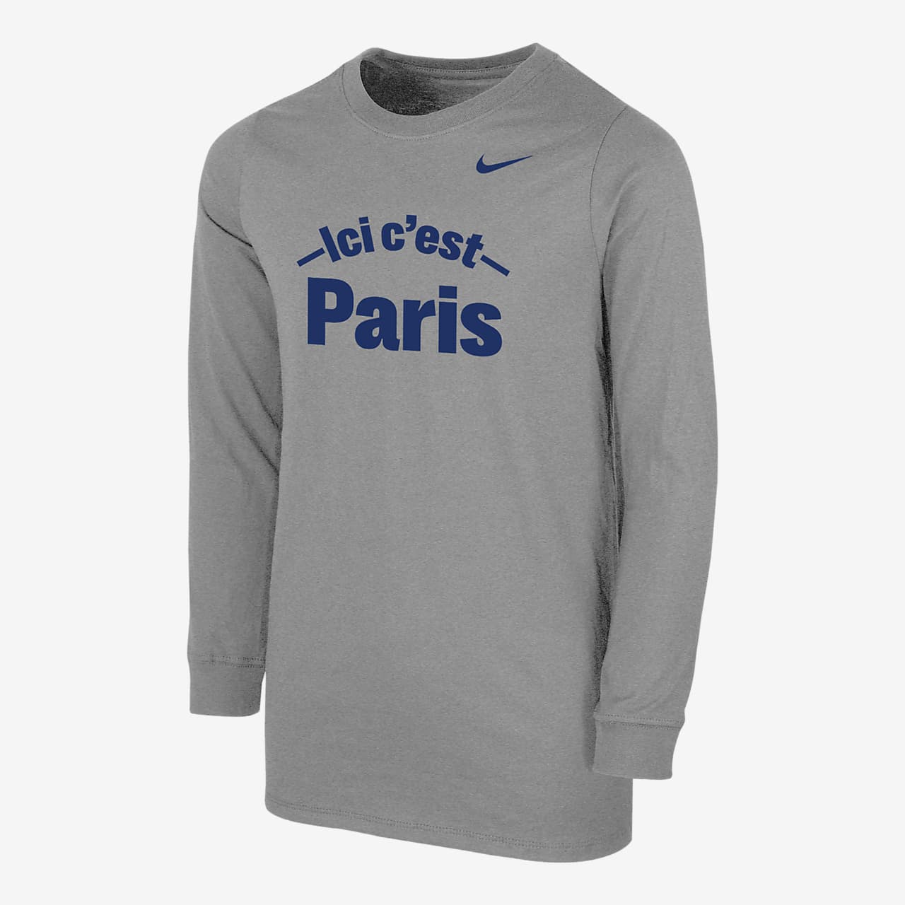 Terminal Aubergine Banyan Paris Saint-Germain Big Kids' Long-Sleeve T-Shirt. Nike.com