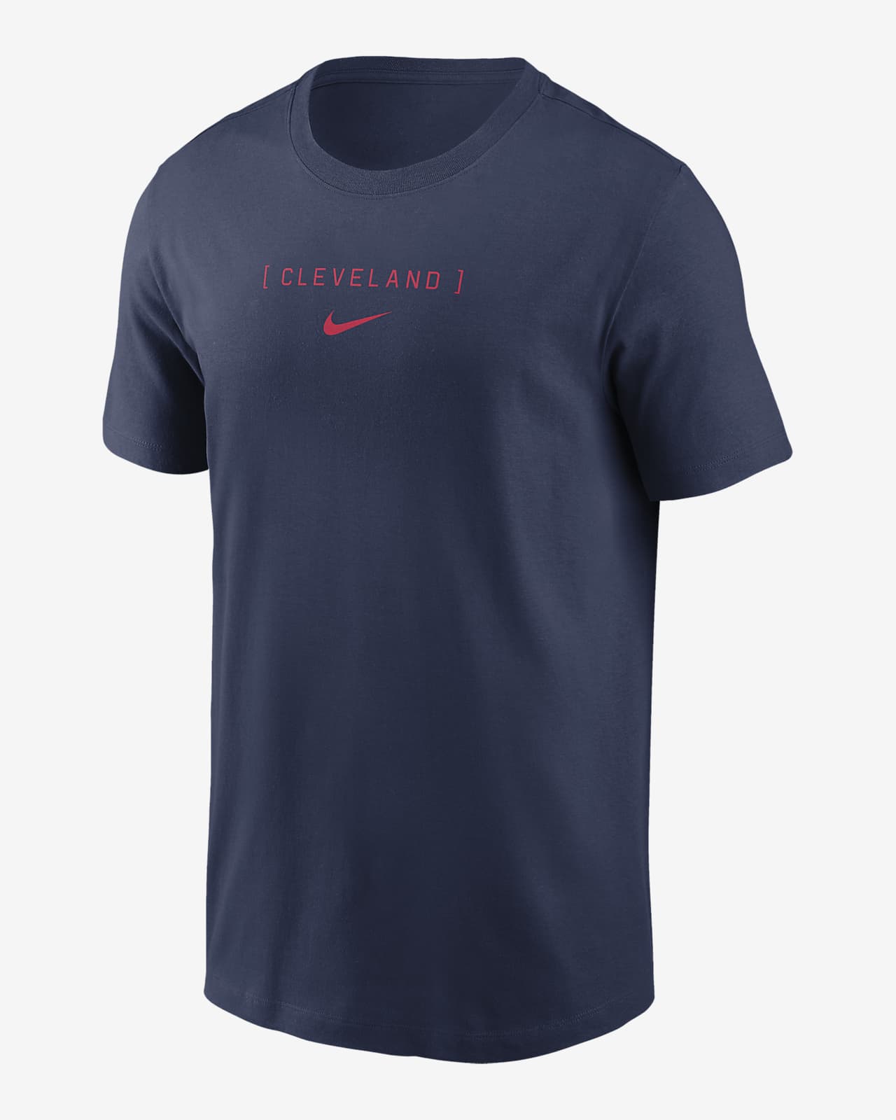 Cleveland Guardians Large Logo Back Stack Men's Nike MLB T-Shirt