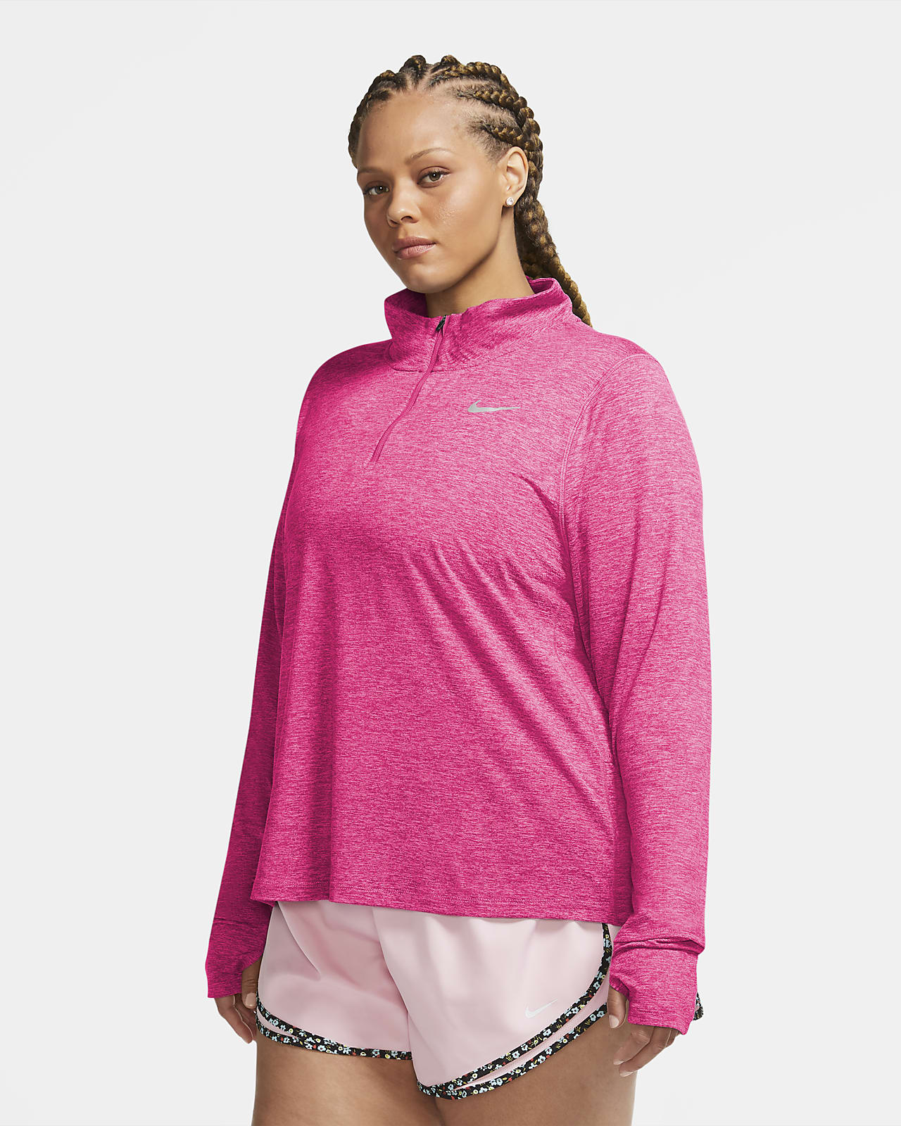 Download Nike Element Women's 1/2-Zip Running Top (Plus Size). Nike.com