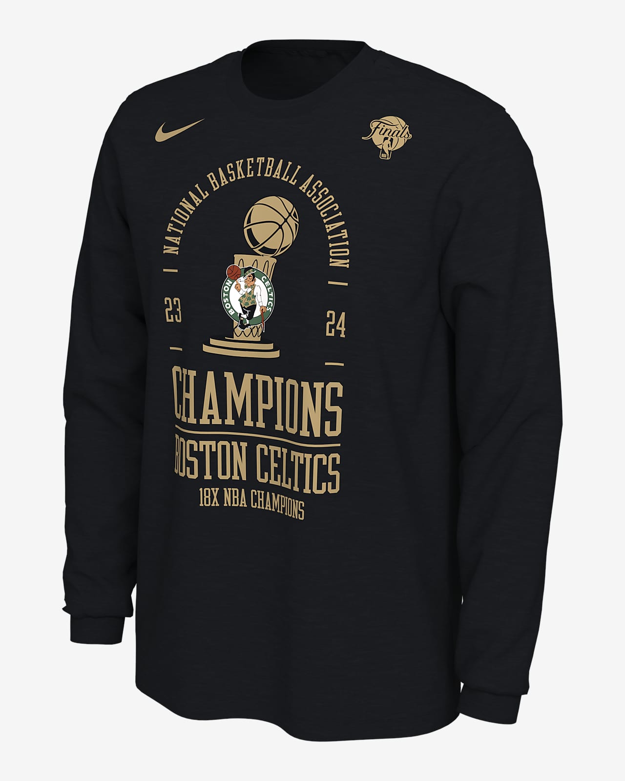 Boston Celtics Men's Nike NBA Long-Sleeve T-Shirt