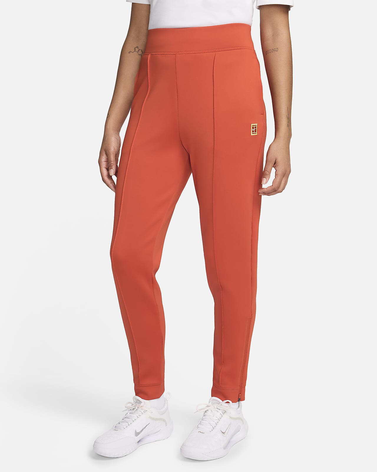 NikeCourt Dri-FIT Pantalons de tennis de teixit Knit - Dona