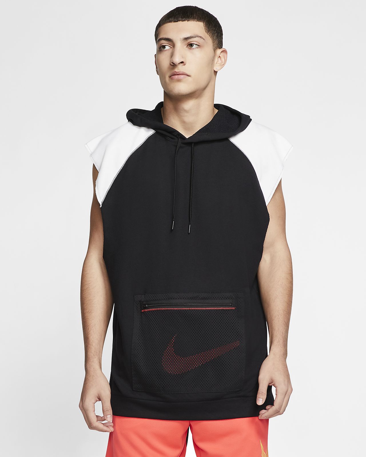 sleeveless sweatshirt