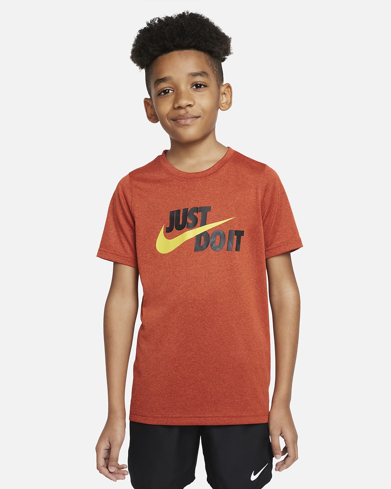 Nike Dri-FIT 大童 (男童) 訓練 T 恤