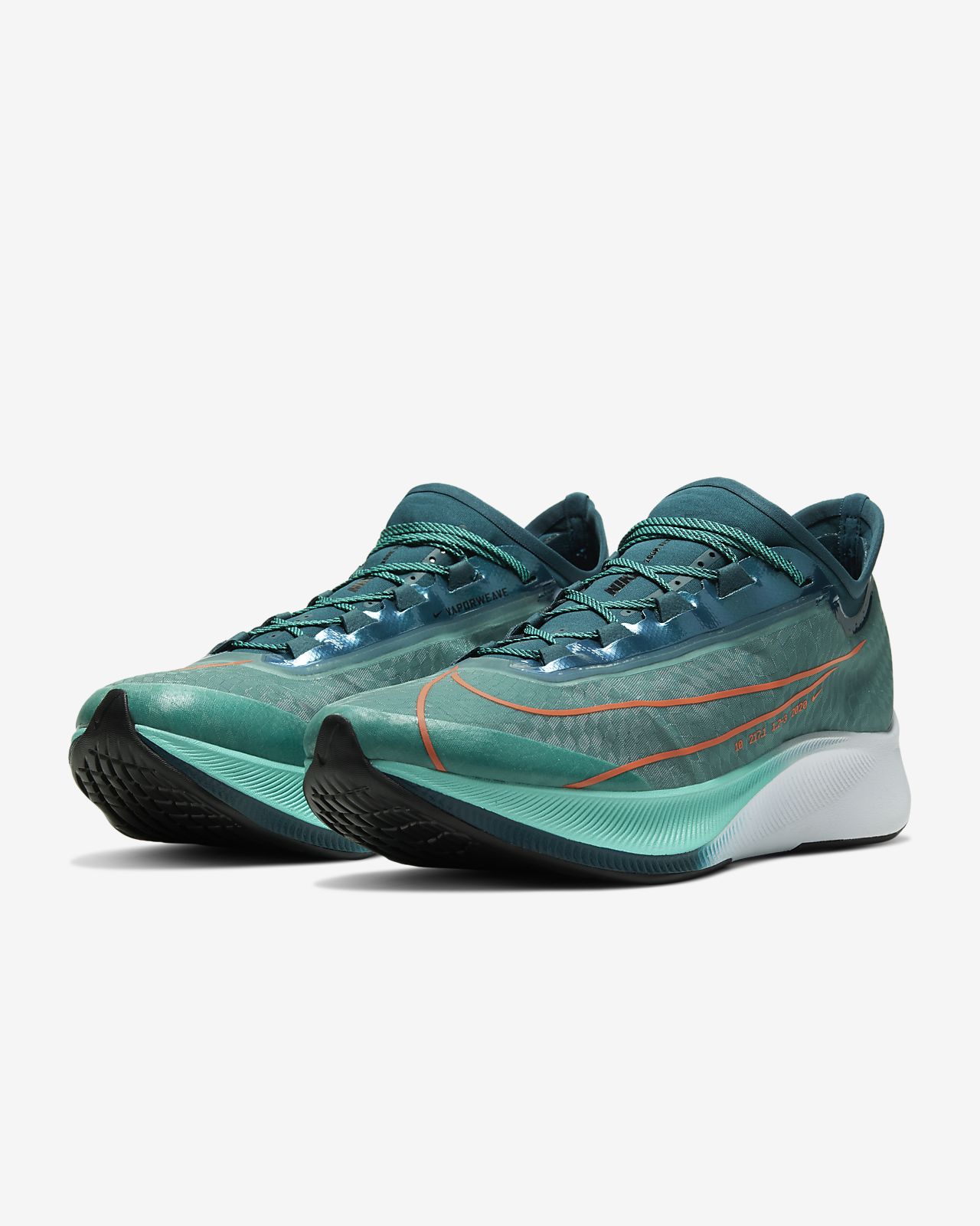 nike zoom vaporfly homme verte