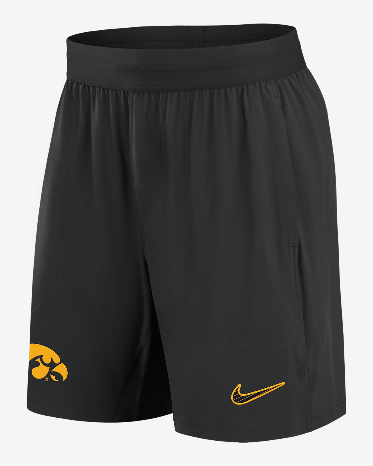 Shorts universitarios Nike Dri-FIT para hombre Iowa Hawkeyes Sideline