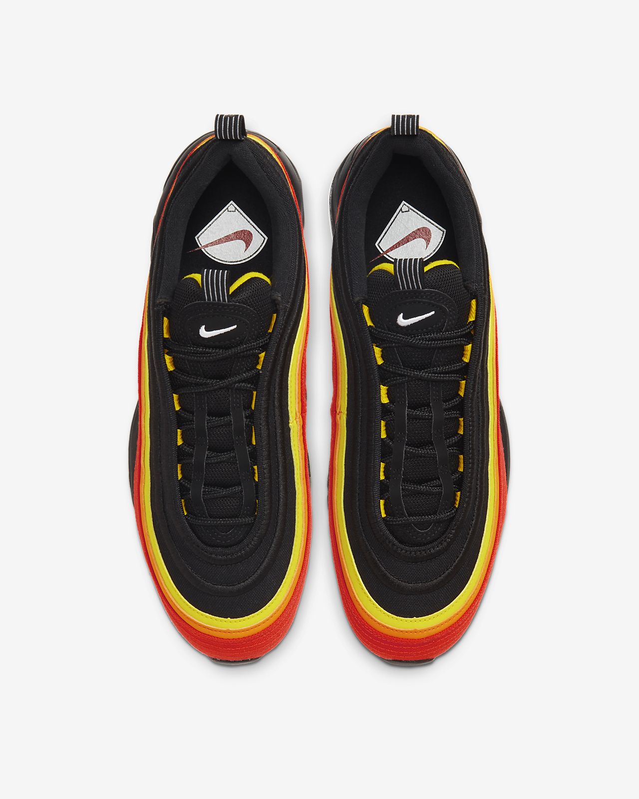 nike air max 97 yellow red