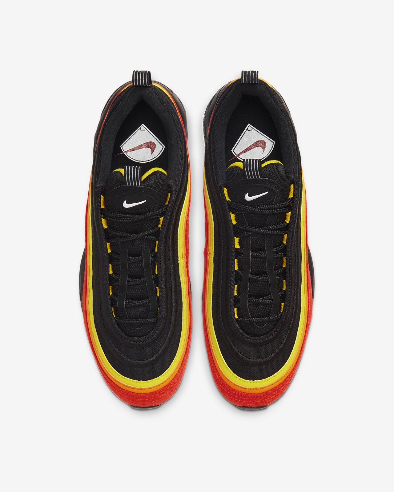 nike air max 97 red yellow