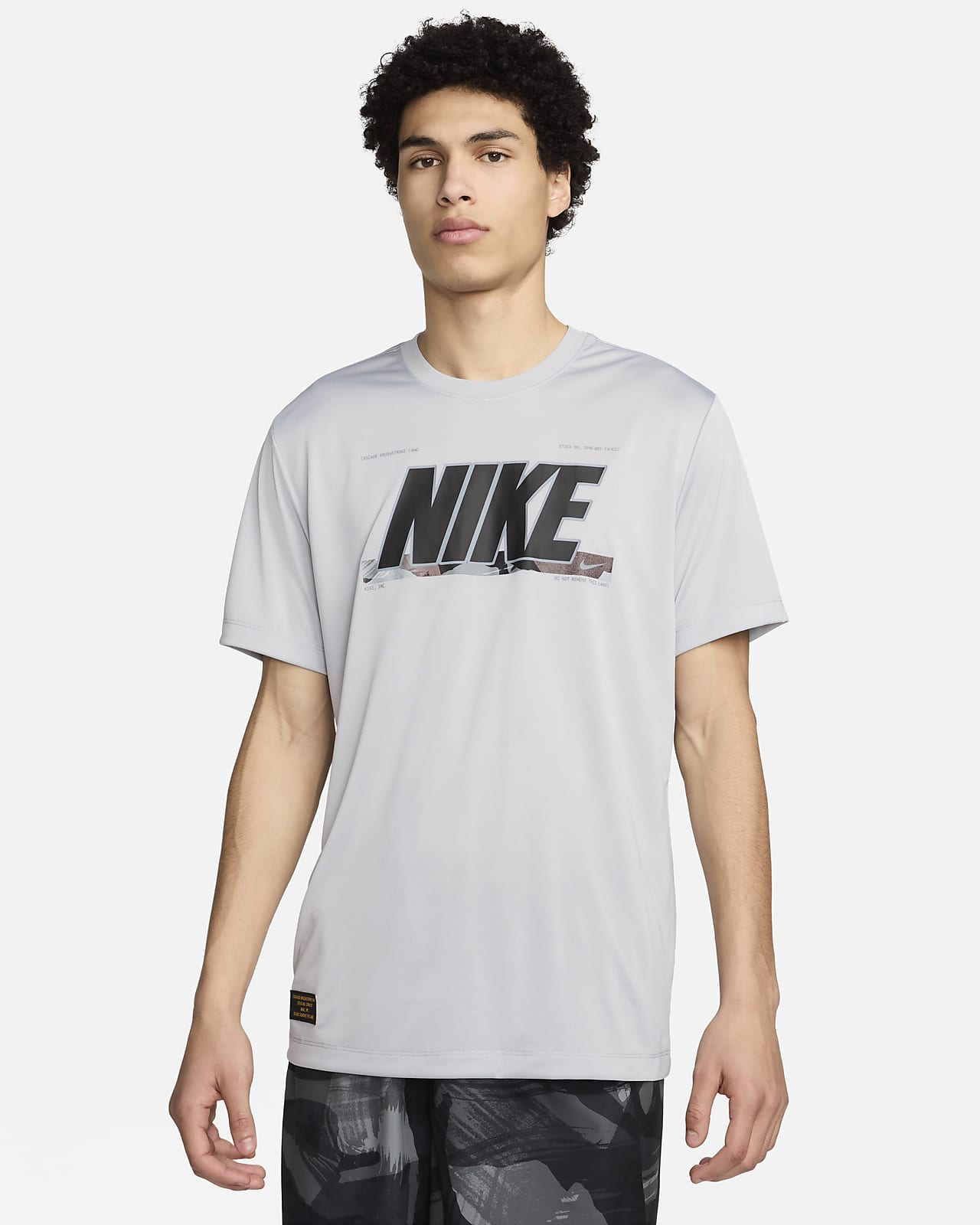 Nike Dri-FIT Fitness-T-shirt til mænd