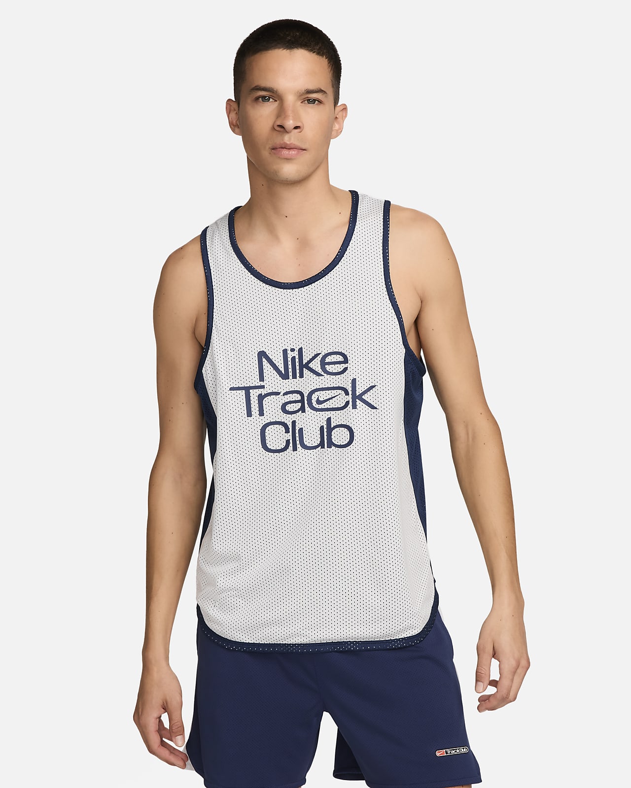 Camiseta sin mangas de running Dri-FIT para hombre Nike Track Club