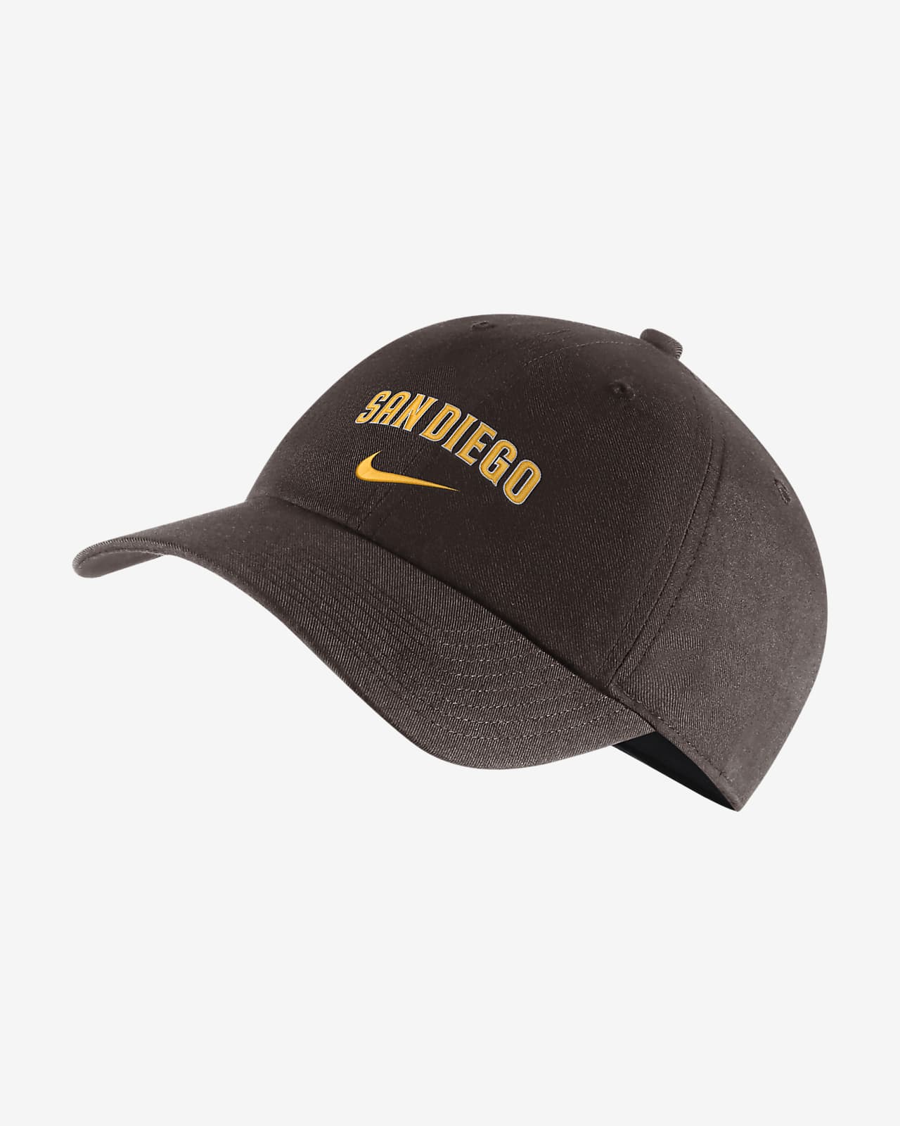 Nike Heritage86 Swoosh (MLB San Diego Padres) Adjustable Hat