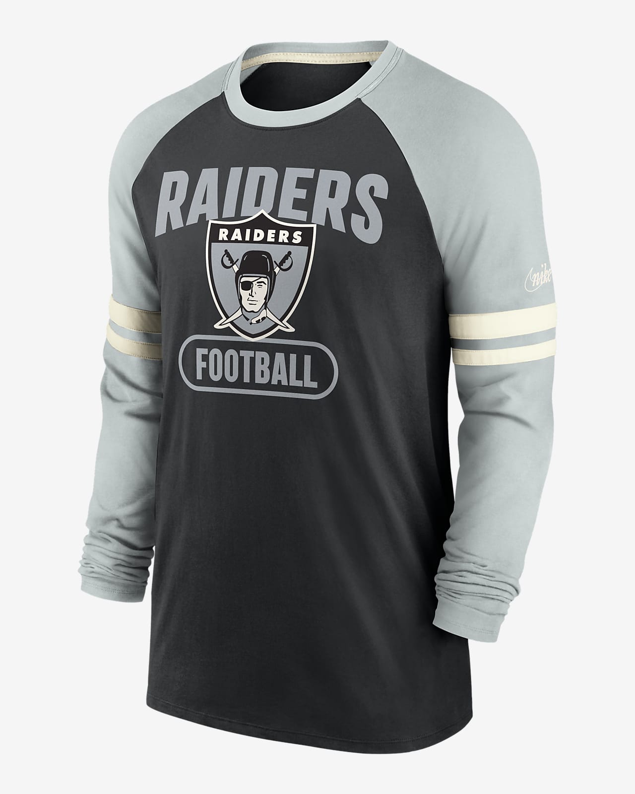 Nike Dri-FIT Historic (NFL Las Vegas Raiders) Men's Long-Sleeve T-Shirt