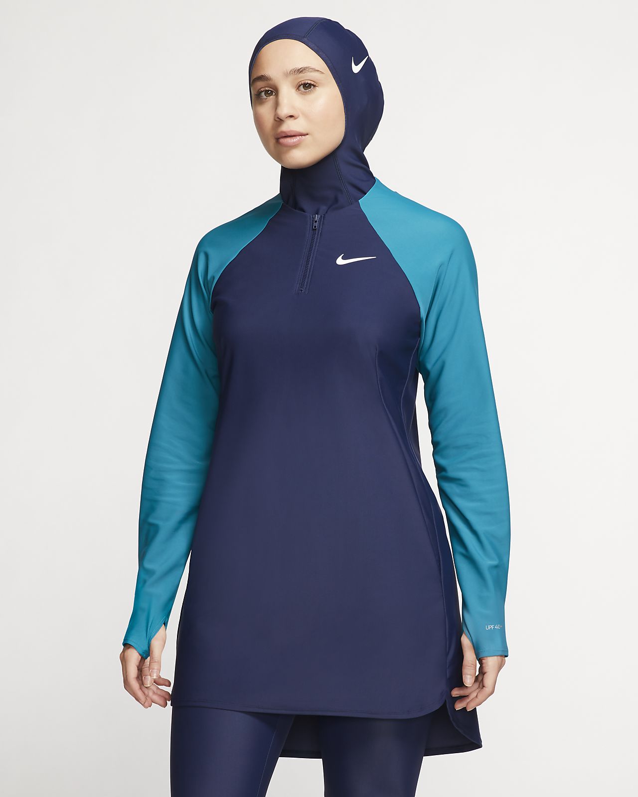 plus size swim tunic