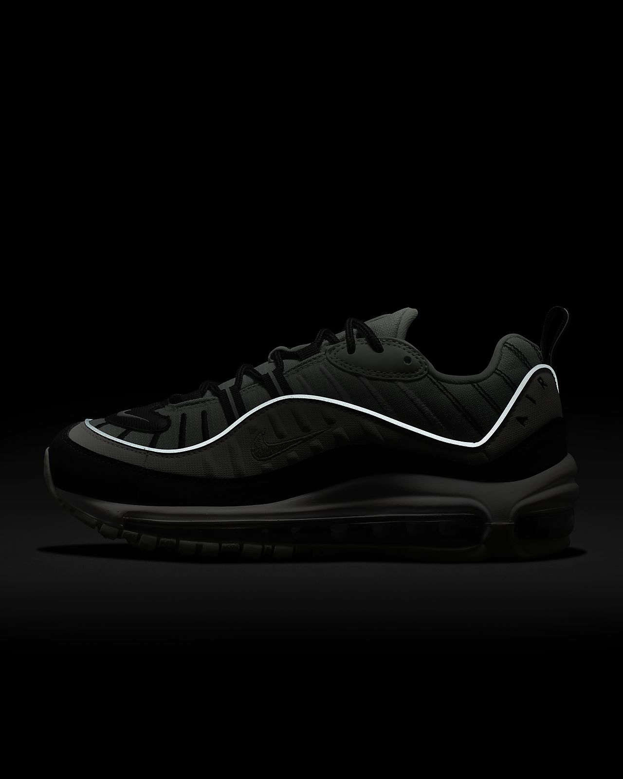 nike air max 98 womens black