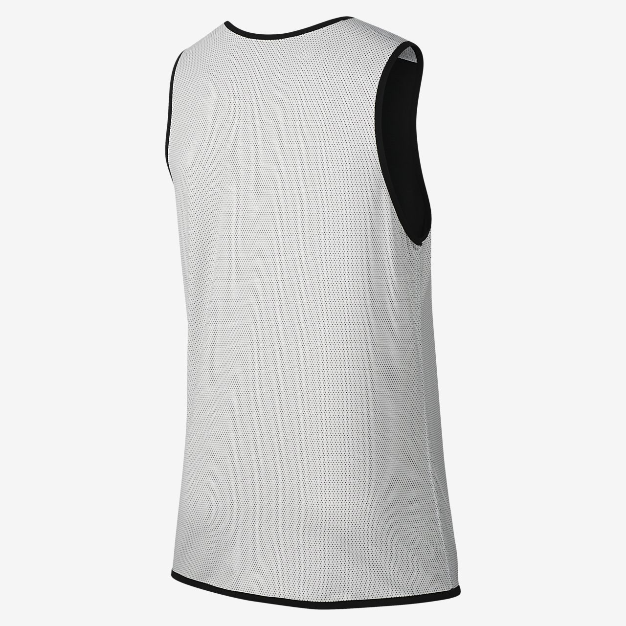 white basketball undershirt