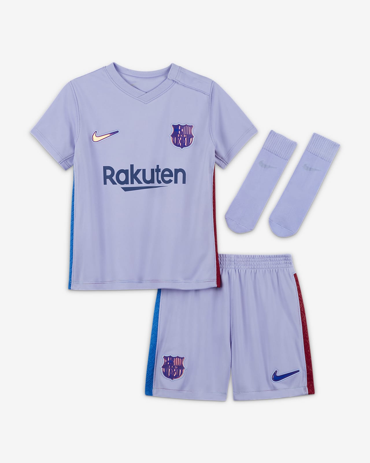 F.C. Barcelona 2021/22 Away Baby & Toddler Football Kit