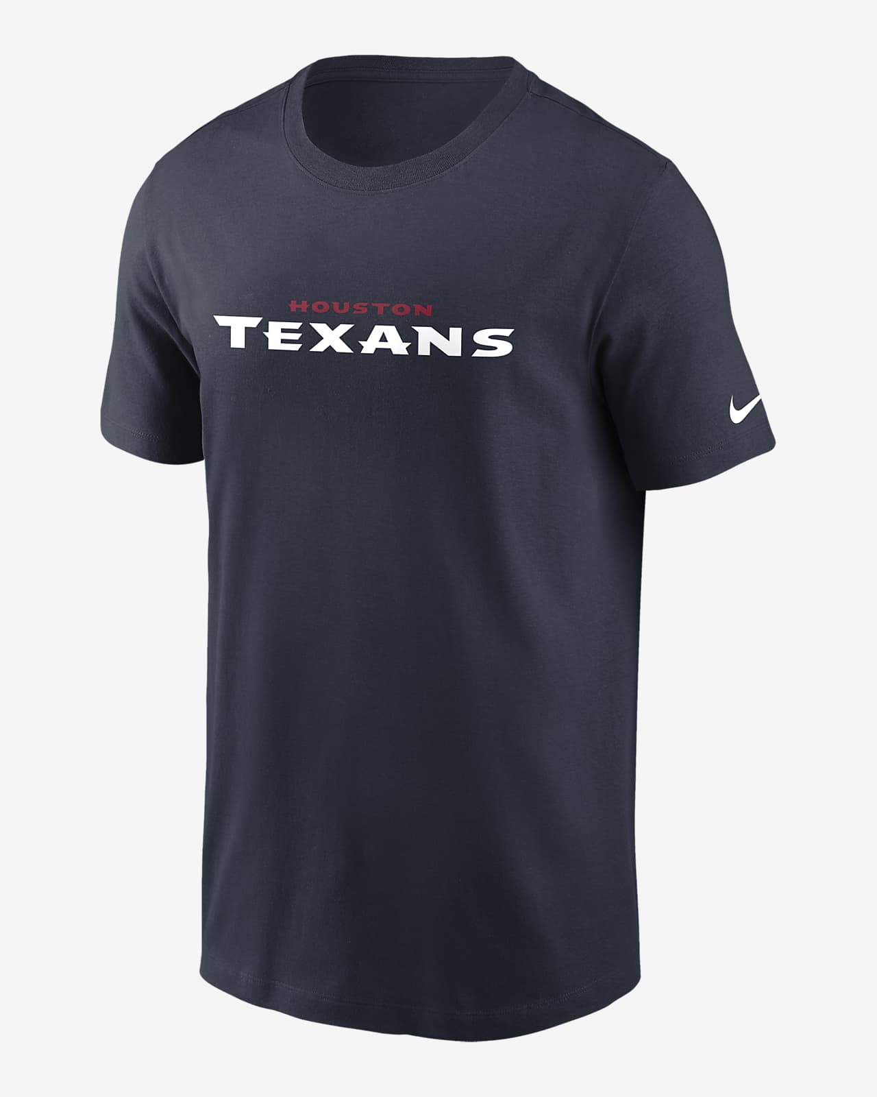 Playera para hombre Nike Wordmark Essential (NFL Houston Texans)