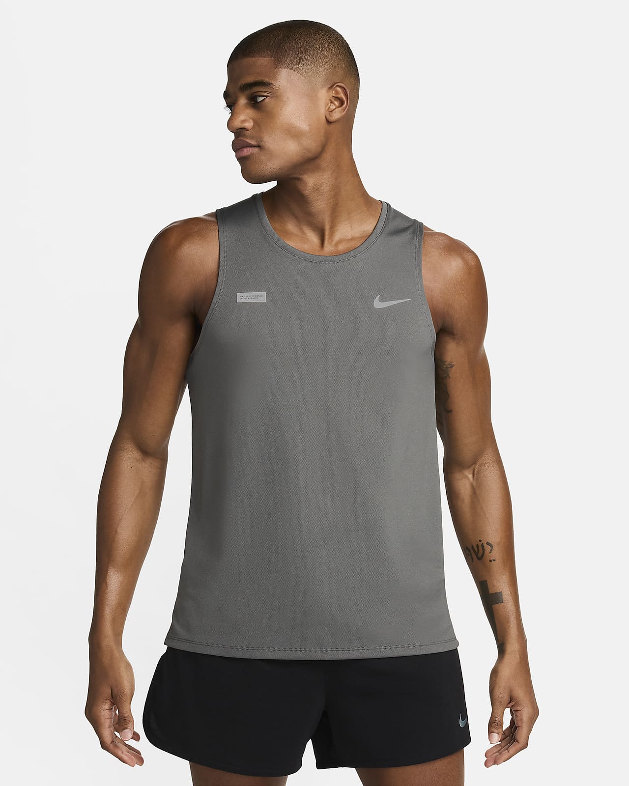 Camiseta de tirantes de running para hombre Nike Miler Flash