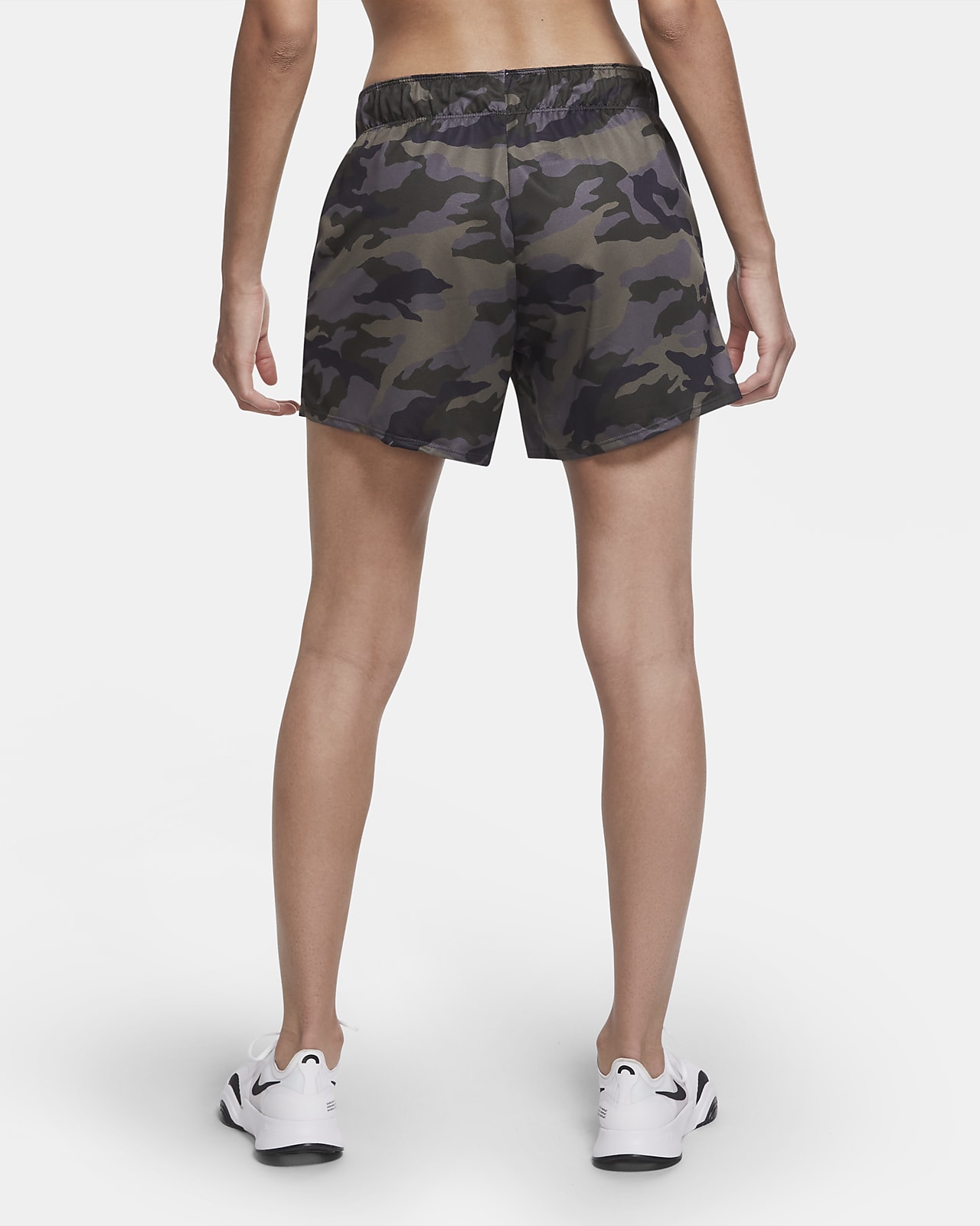 blue camo nike shorts