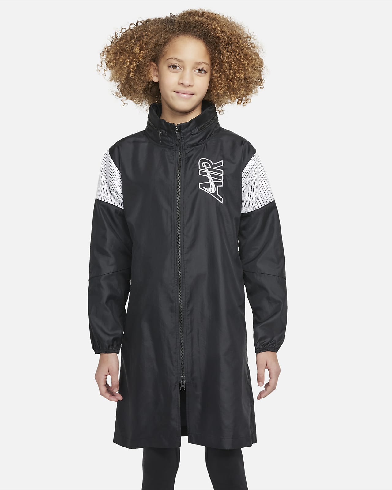 Nike Air Older Kids' (Girls') Woven Hooded Jacket