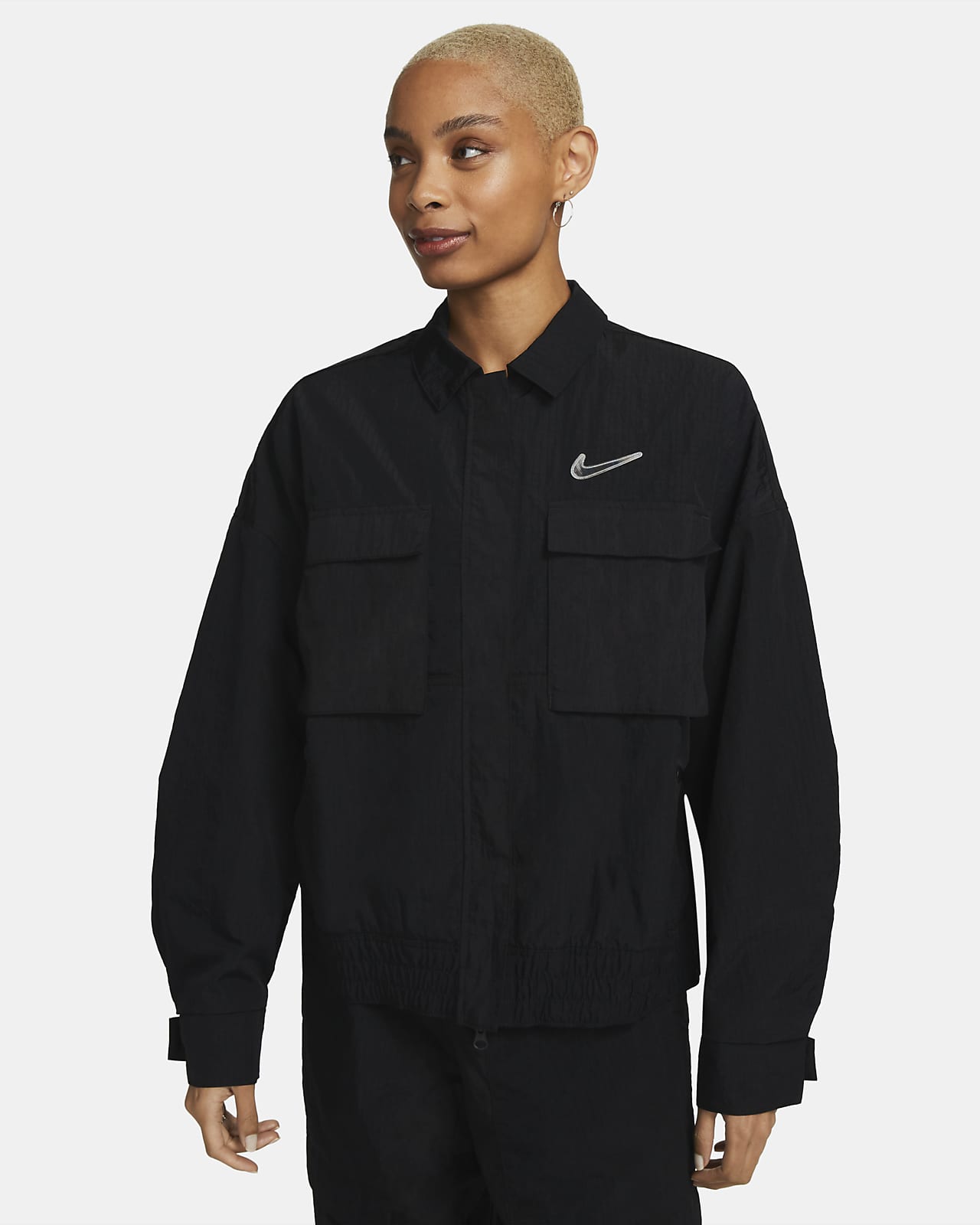 Nike Sportswear Swoosh Women's Woven Jacket. Nike PT