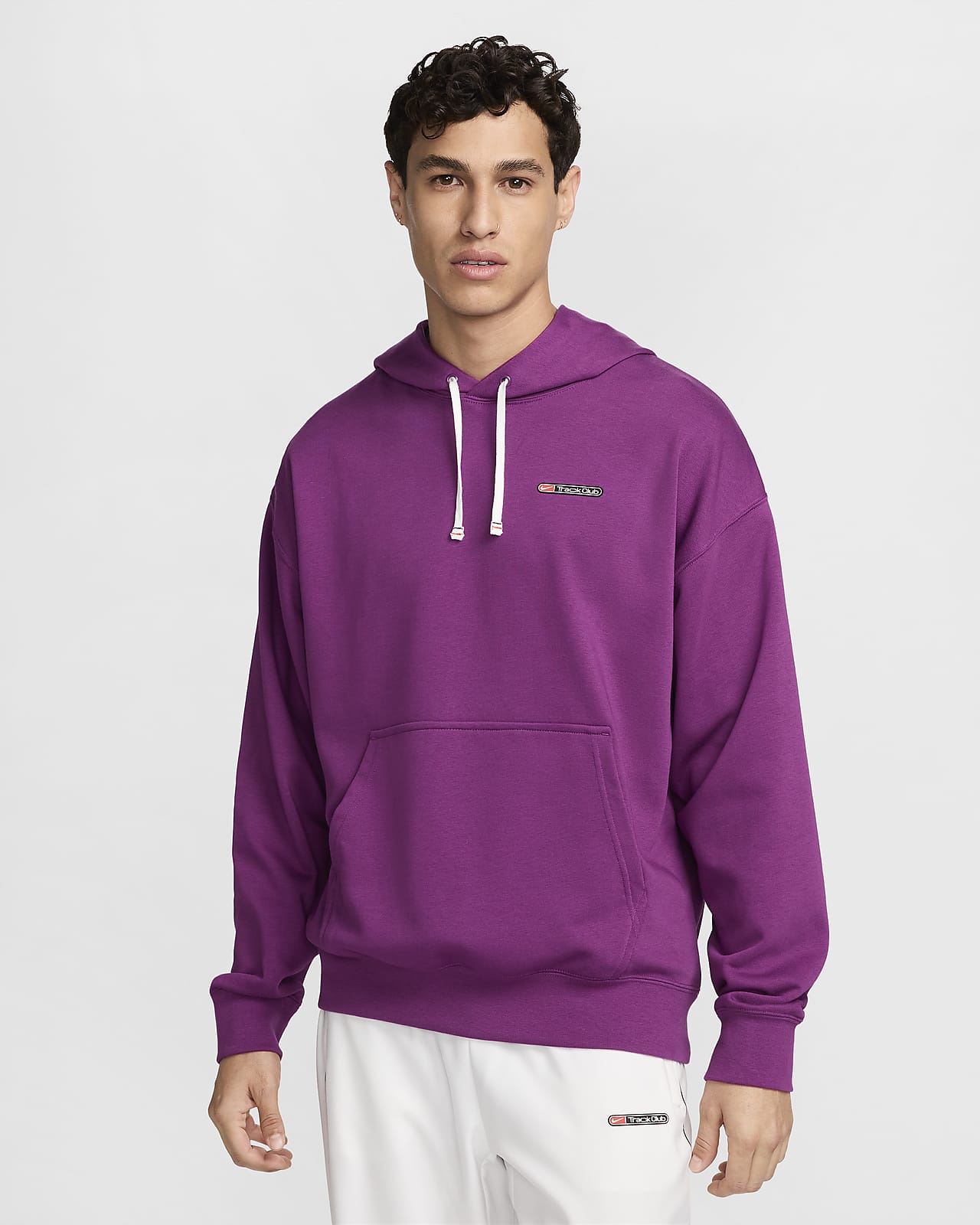 Nike Track Club Men's Dri-FIT Fleece Running Sweatshirt. Nike UK