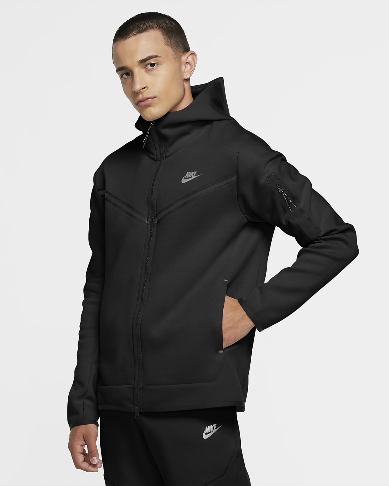Nike Sportswear Tech Fleece Men's Full-Zip Hoodie. Nike CA