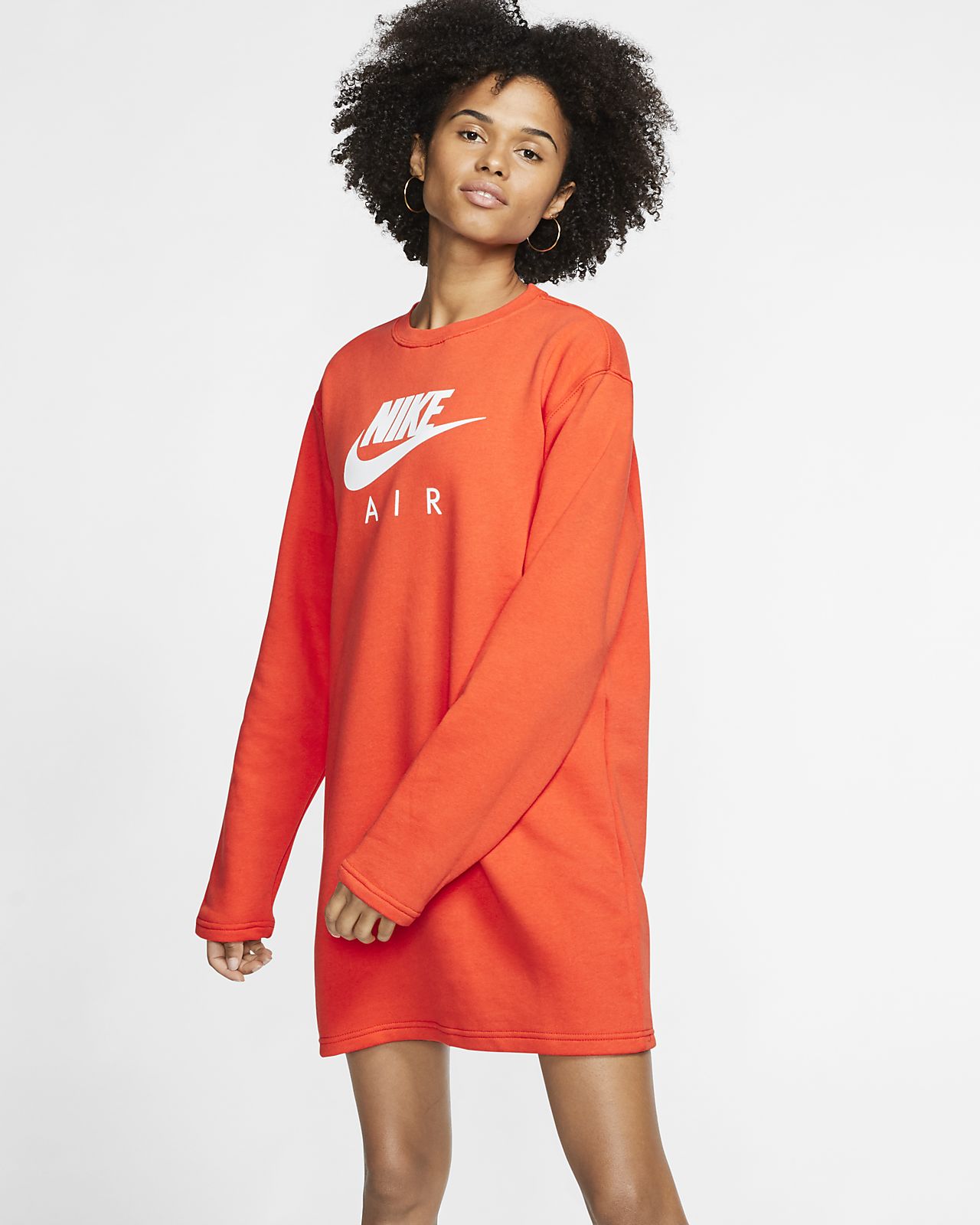 nike orange dress